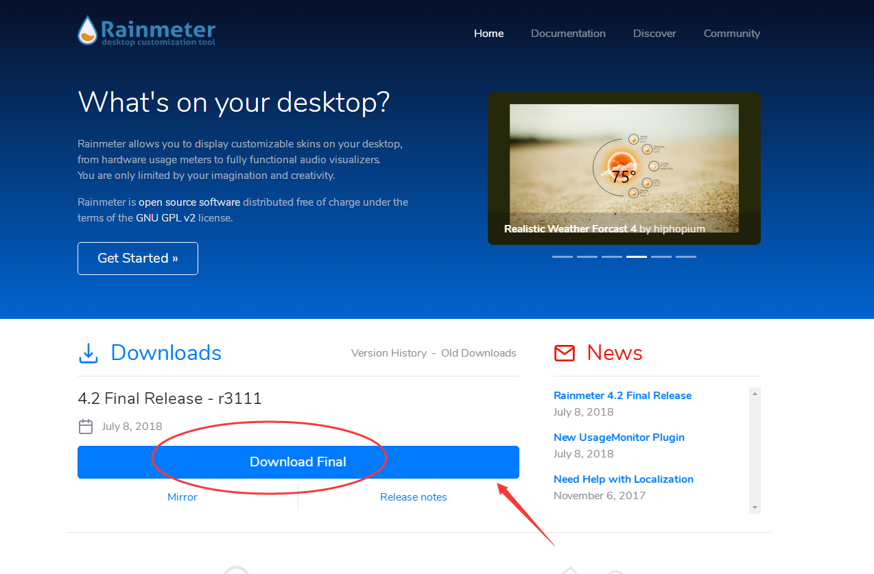 使用Rainmeter让你的Windows桌面与众不同插图2