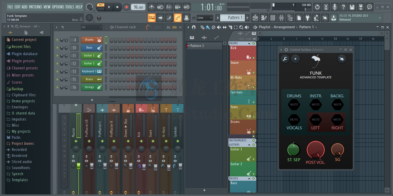 水果音乐工作室 FL Studio Producer Edition v20.7.2 Build 1852 破解版