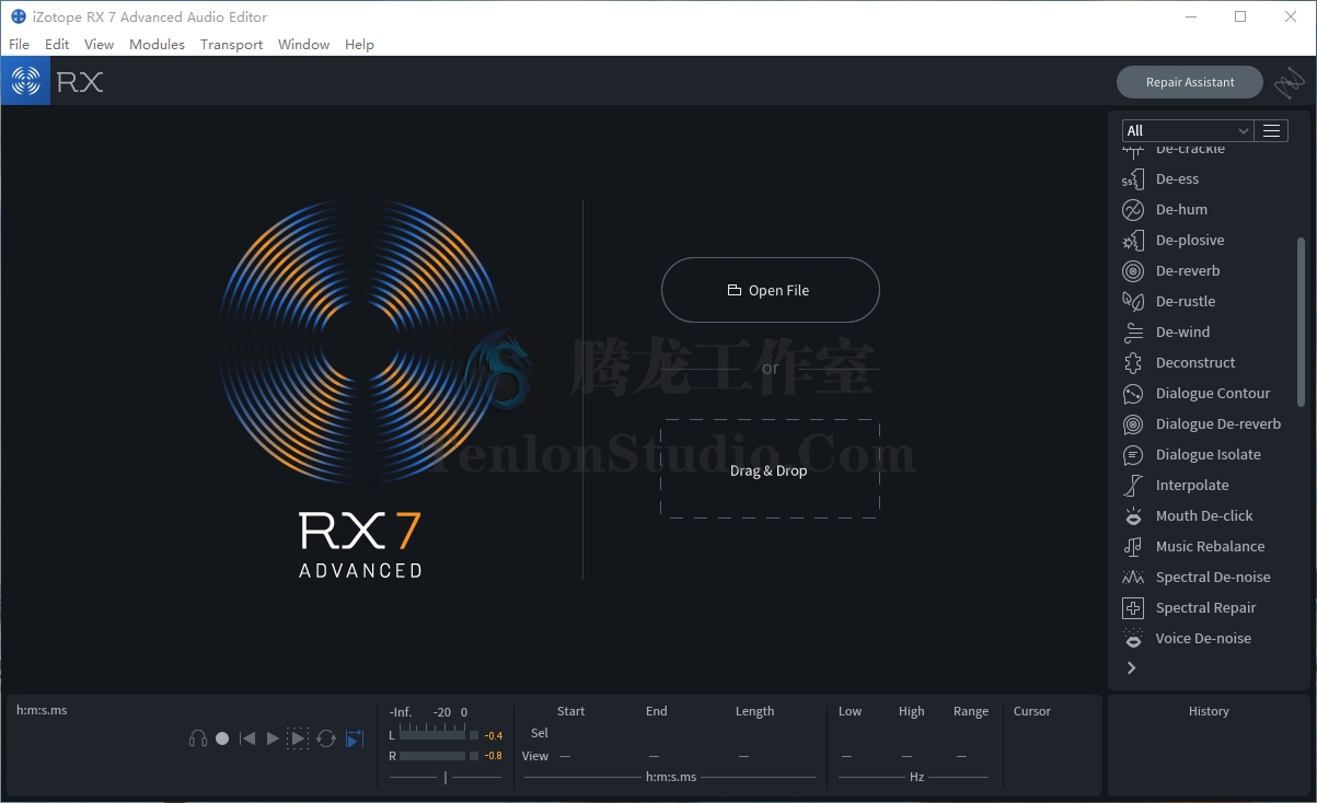 音频处理软件 iZotope RX7 Audio Editor Advanced v7.01.315 破解版插图