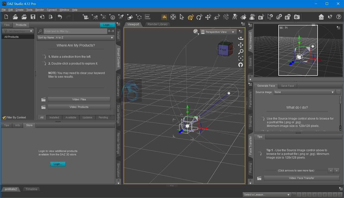 三维建模工具 DAZ Studio Professional v4.22.0.1 破解版插图 三维建模工具 DAZ Studio Professional v4.22.0.1 破解版插图