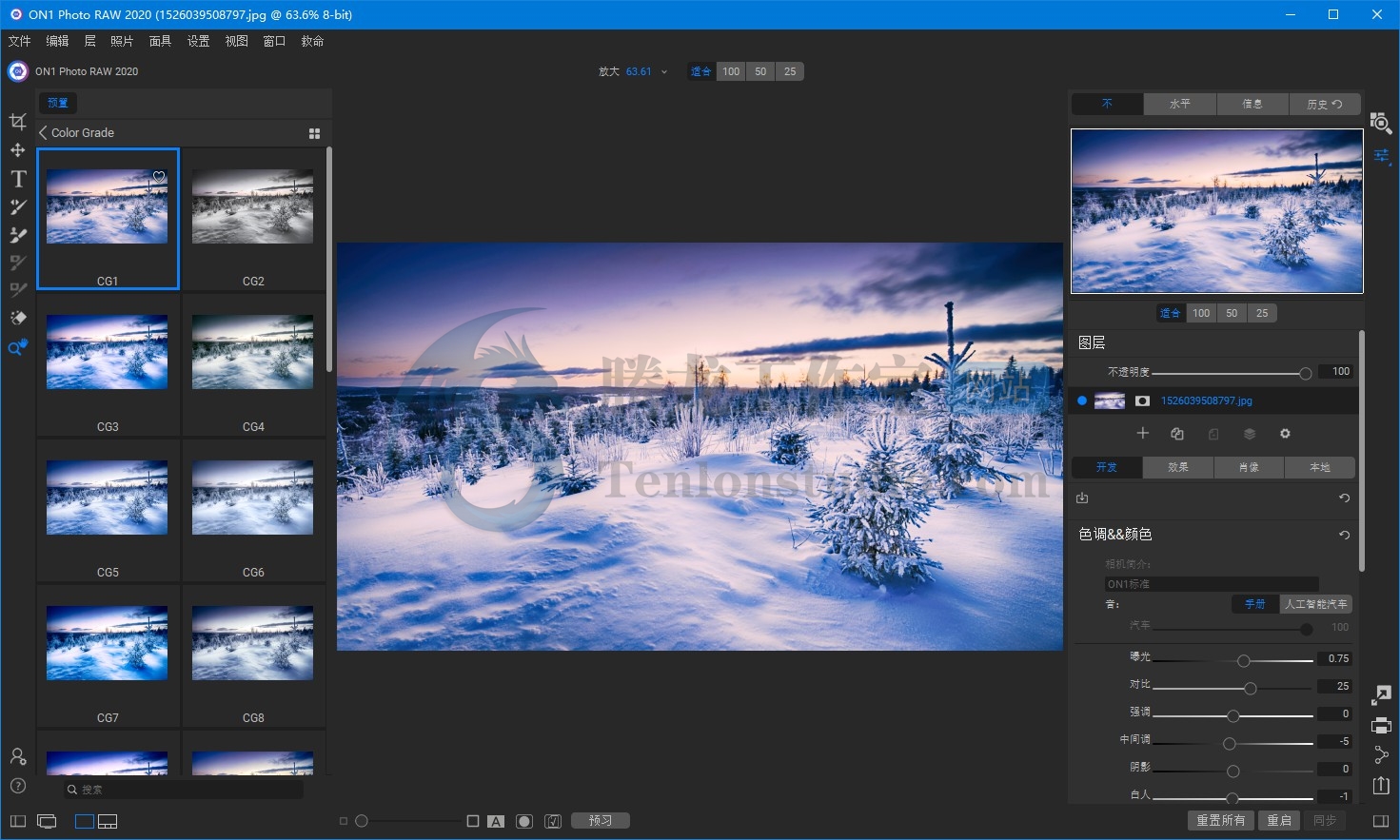 图像处理工具 ON1 Photo RAW 2020 v14.1.0.8739 破解版