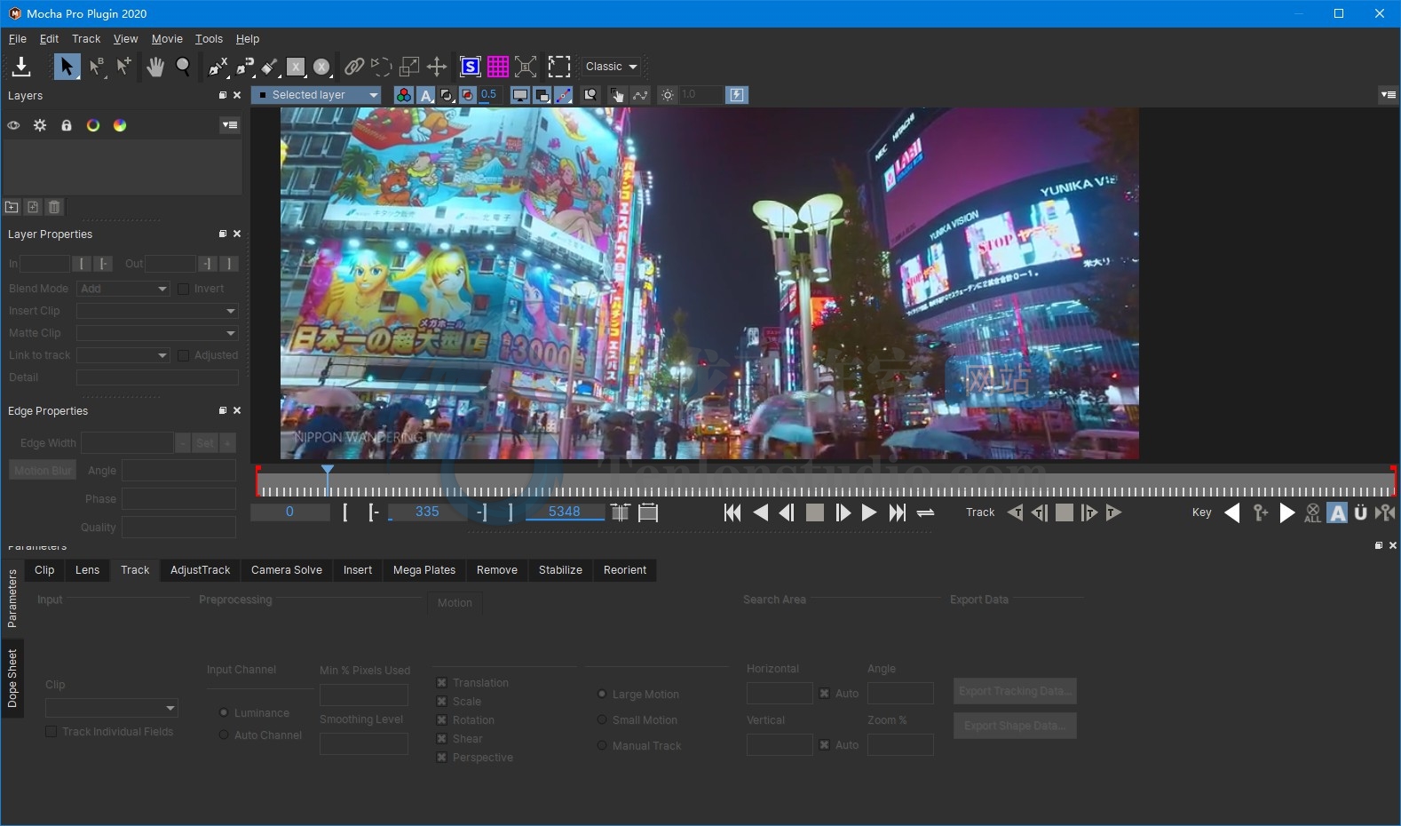 平面追踪插件 Boris FX Mocha Pro 2020 for Windows Adobe/OFX/Standalone v7.0.3 Build 54 破解版