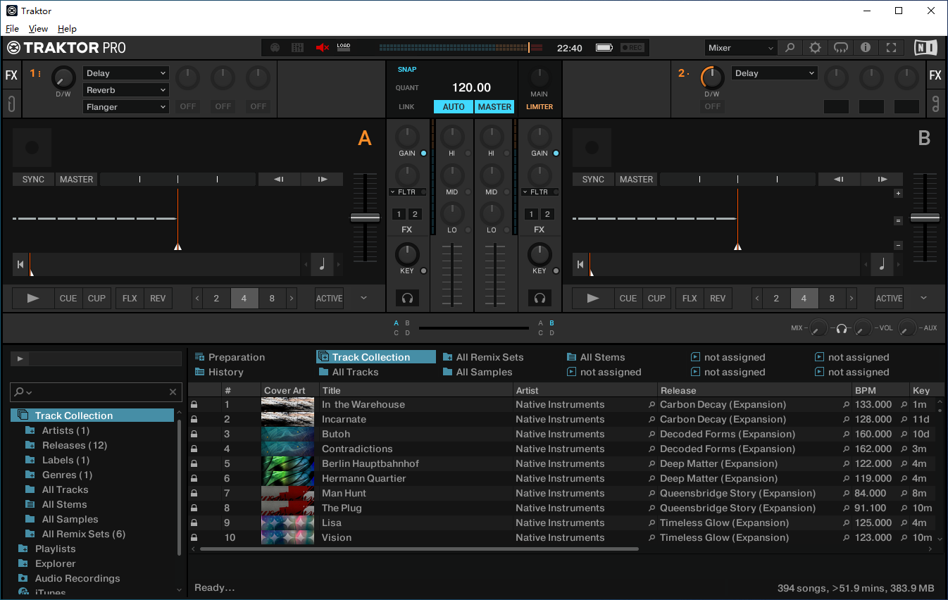 专业DJ软件 Native Instruments Traktor Pro v3.3.0.107 破解版