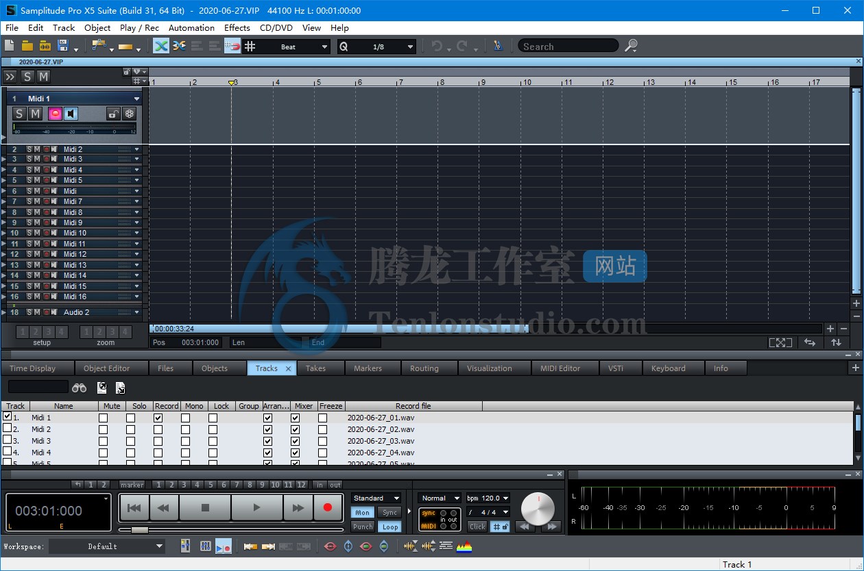 数字音频工作站 MAGIX Samplitude Pro X5 Suite v16.1.0.201 破解版插图