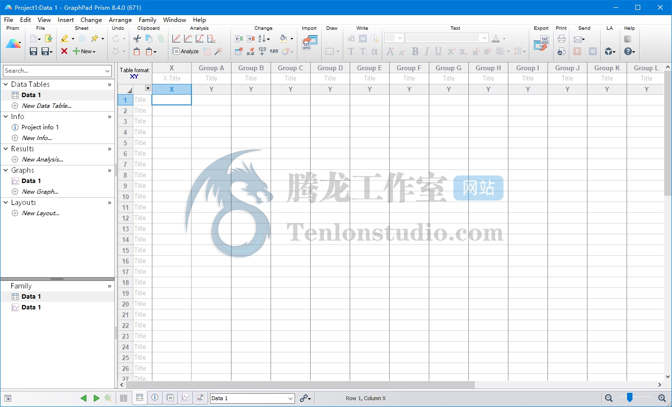 GraphPad Prism v8.4.2.679 科研分析绘图软件