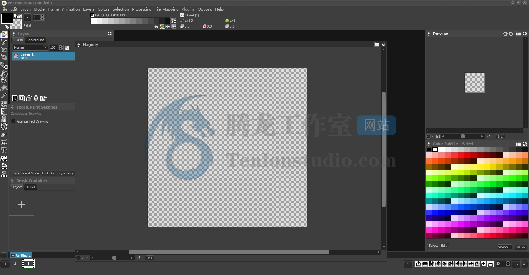 像素绘图软件 Pro Motion NG v7.2.5 破解版