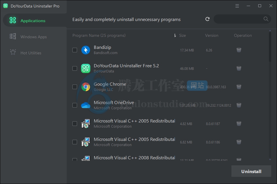 DoYourData Uninstaller Pro v5.2 强大智能的软件卸载工具