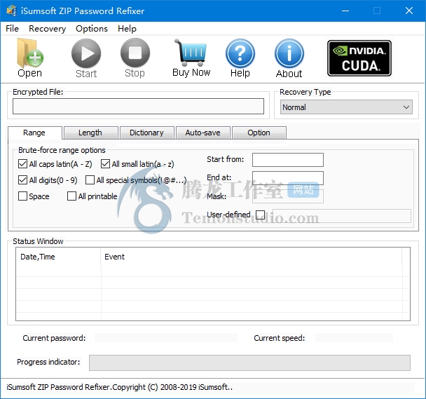 iSumsoft ZIP Password Refixer v4.1.1 ZIP压缩包密码破解恢复工具