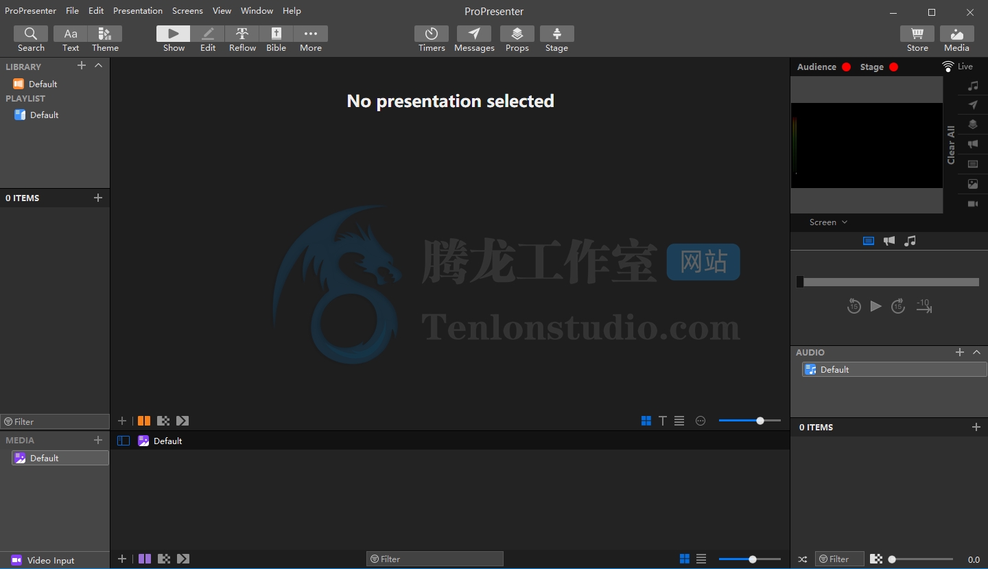 现场演示和制作软件 ProPresenter v7.3 Build 117637163 破解版