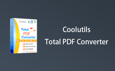 PDF转换工具 Coolutils Total PDF Converter v6.1.0.275 便携破解版