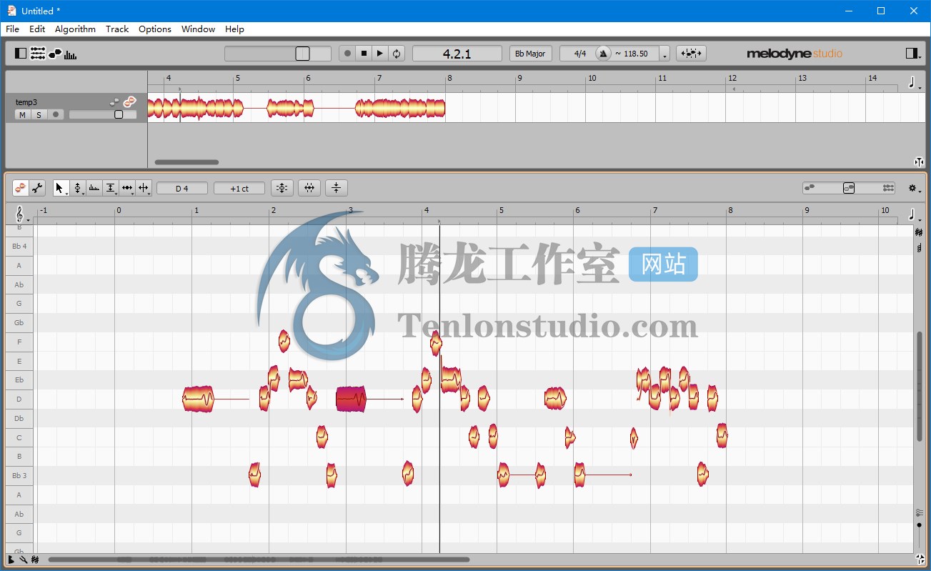 麦乐迪音高修正软件 Celemony Melodyne 5 Studio v5.3.1.018 破解版插图 麦乐迪音高修正软件 Celemony Melodyne 5 Studio v5.3.1.018 破解版插图