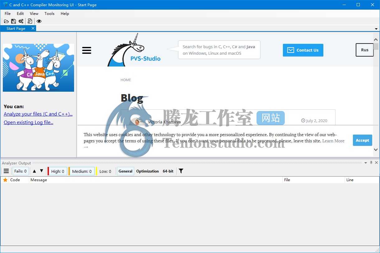 代码检测工具 PVS-Studio v7.26.74187.388 破解版插图 代码检测工具 PVS-Studio v7.26.74187.388 破解版插图