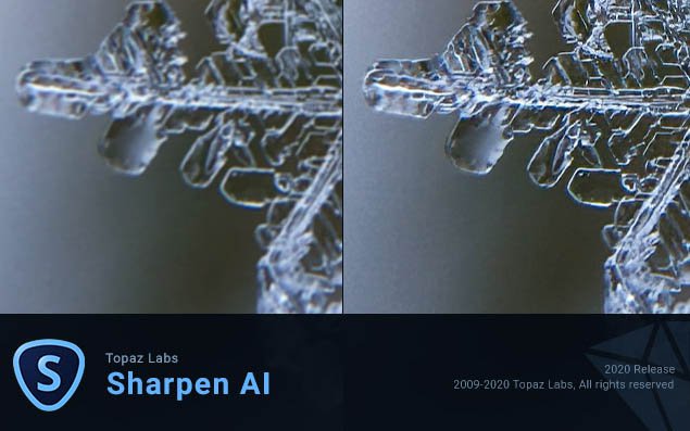 黄玉AI图像锐化工具 Topaz Sharpen AI v3.3.5 便携破解版