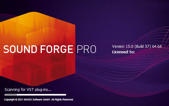 数字音频工作站 MAGIX SOUND FORGE Pro v15.0.0.161 破解版