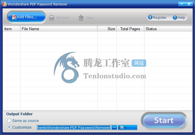 PDF文件密码破解 Wondershare PDF Password Remover v1.5.3 破解版