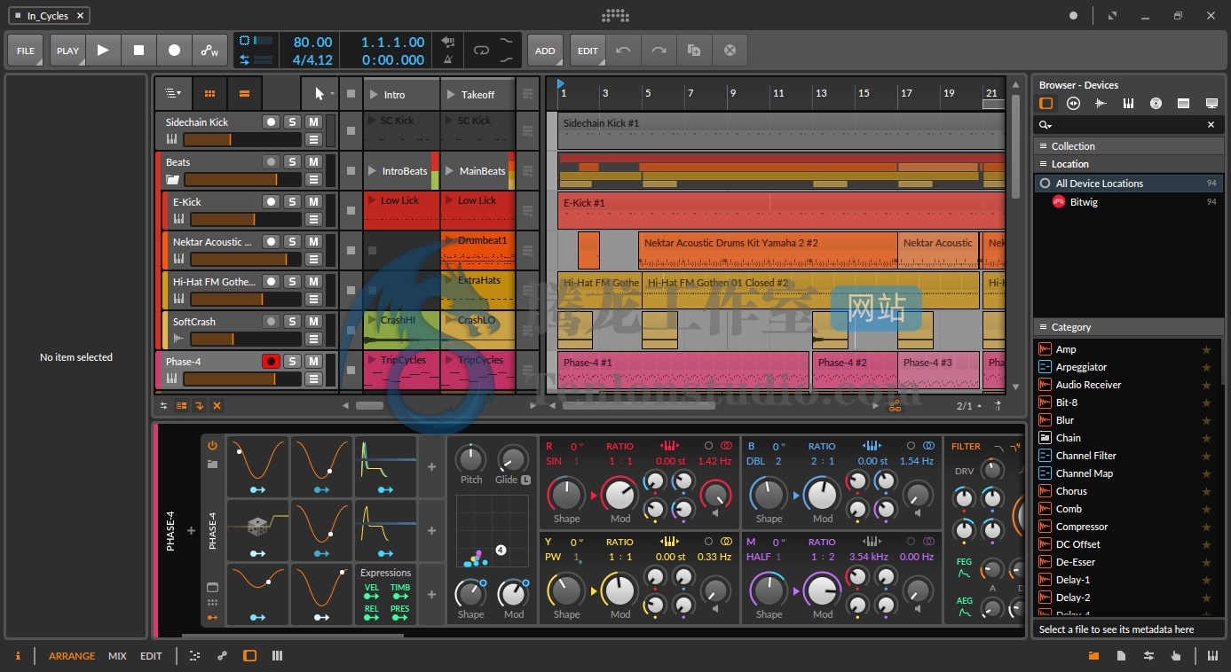 数字音频工作站 Bitwig Studio v3.3.1 破解版 –