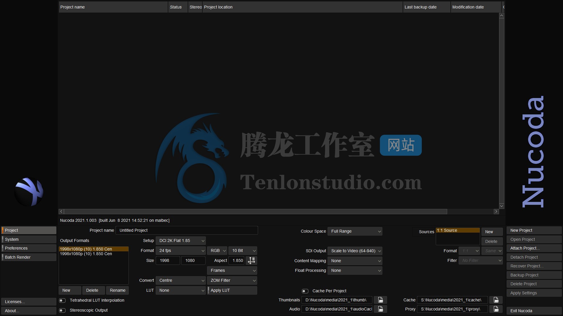 视频调色工具 Digital Vision Nucoda v2021.1.003 破解版插图 视频调色工具 Digital Vision Nucoda v2021.1.003 破解版插图