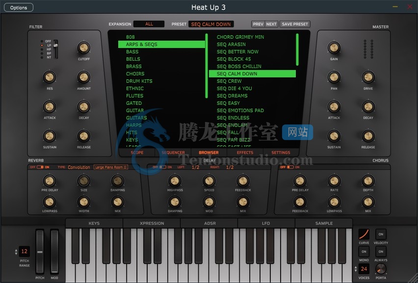 虚拟乐器软件 Initial Audio Heat Up 3 v3.6.3 R2R破解版插图 虚拟乐器软件 Initial Audio Heat Up 3 v3.6.3 R2R破解版插图