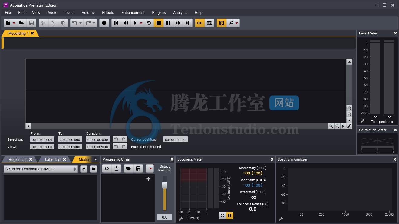音频母带制作工具 Acon Digital Acoustica Premium v7.4.14 R2R破解版插图 音频母带制作工具 Acon Digital Acoustica Premium v7.4.14 R2R破解版插图