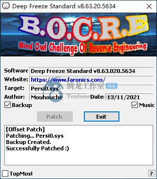 冰点还原标准版 Faronics Deep Freeze v8.63.020.5634 破解版插图2 冰点还原标准版 Faronics Deep Freeze v8.63.020.5634 破解版插图2