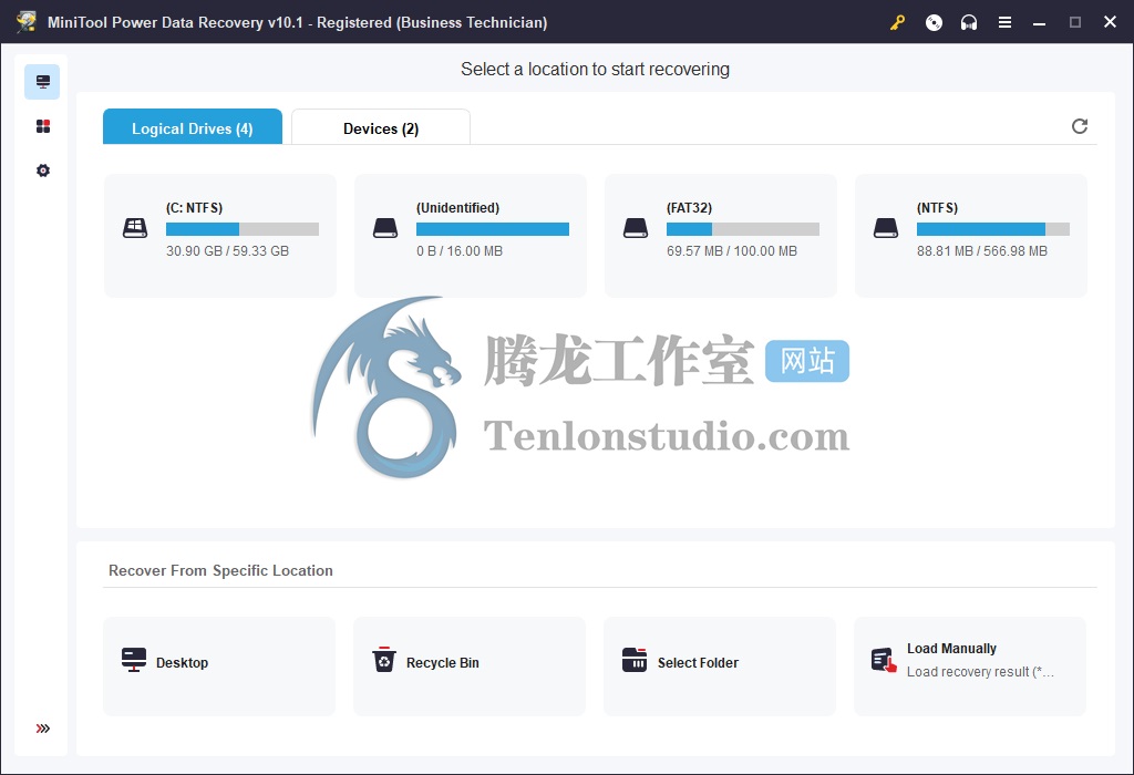 迷你兔数据恢复软件 MiniTool Power Data Recovery Business Technician v11.6 便携破解版插图 迷你兔数据恢复软件 MiniTool Power Data Recovery Business Technician v11.6 便携破解版插图