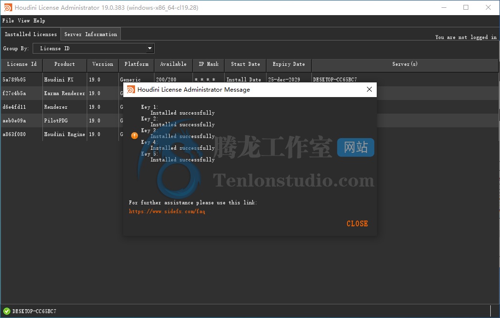 3D建模物理特效软件 SideFX Houdini FX v19.5.435 破解版插图7 3D建模物理特效软件 SideFX Houdini FX v19.5.435 破解版插图7