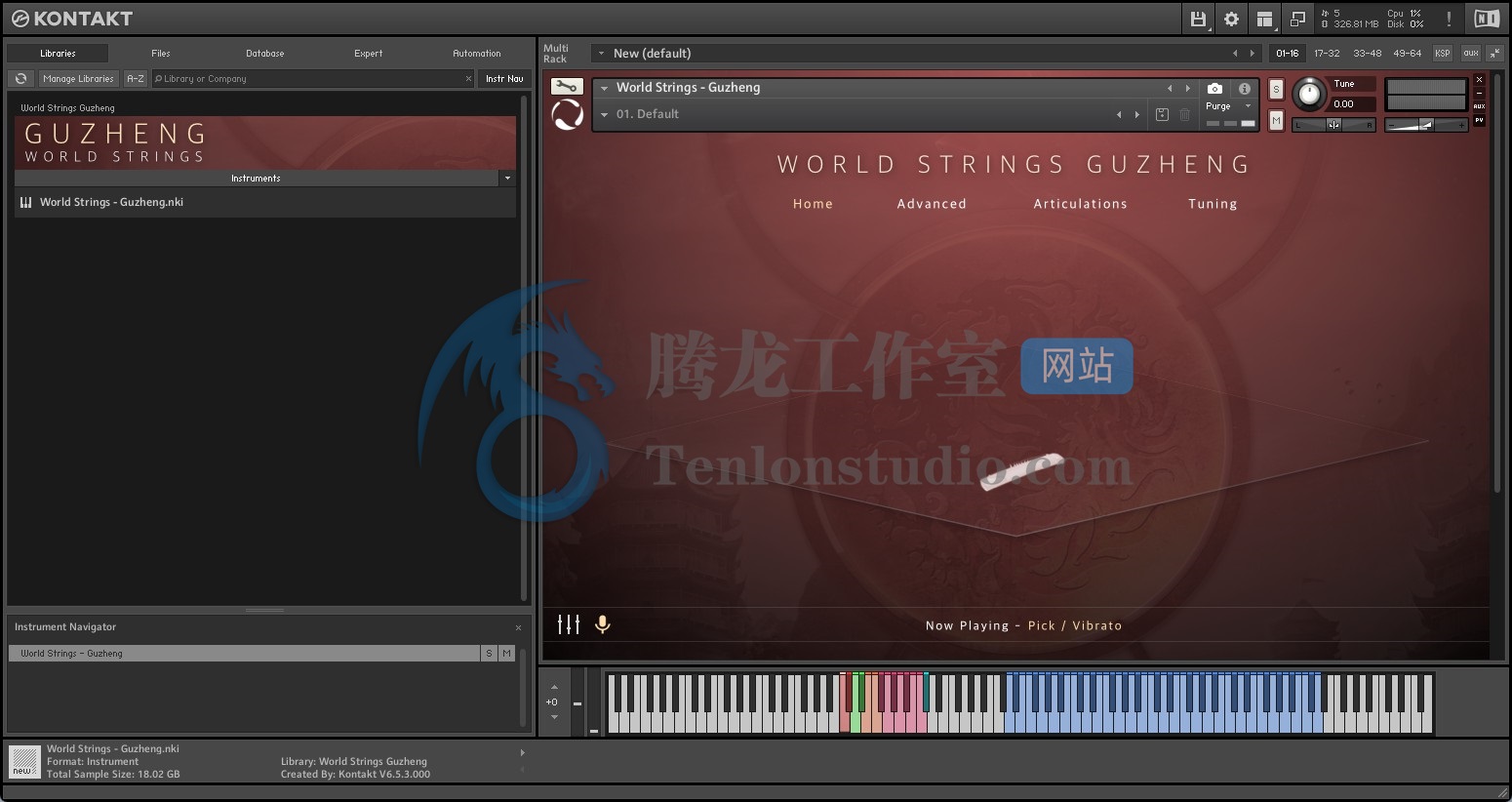Evolution Series World Strings Guzheng v1.0.0 – Kontakt世界弦乐古筝音色库插图 Evolution Series World Strings Guzheng v1.0.0 – Kontakt世界弦乐古筝音色库插图