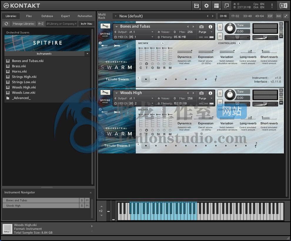 Spitfire Audio Orchestral Swarm - Kontakt多样流动的管弦乐器音色库插图