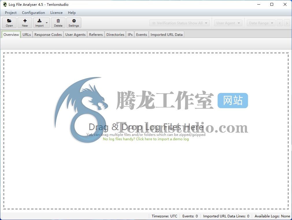 SEO日志文件分析软件 Screaming Frog Log File Analyser v4.5 破解版插图 SEO日志文件分析软件 Screaming Frog Log File Analyser v4.5 破解版插图