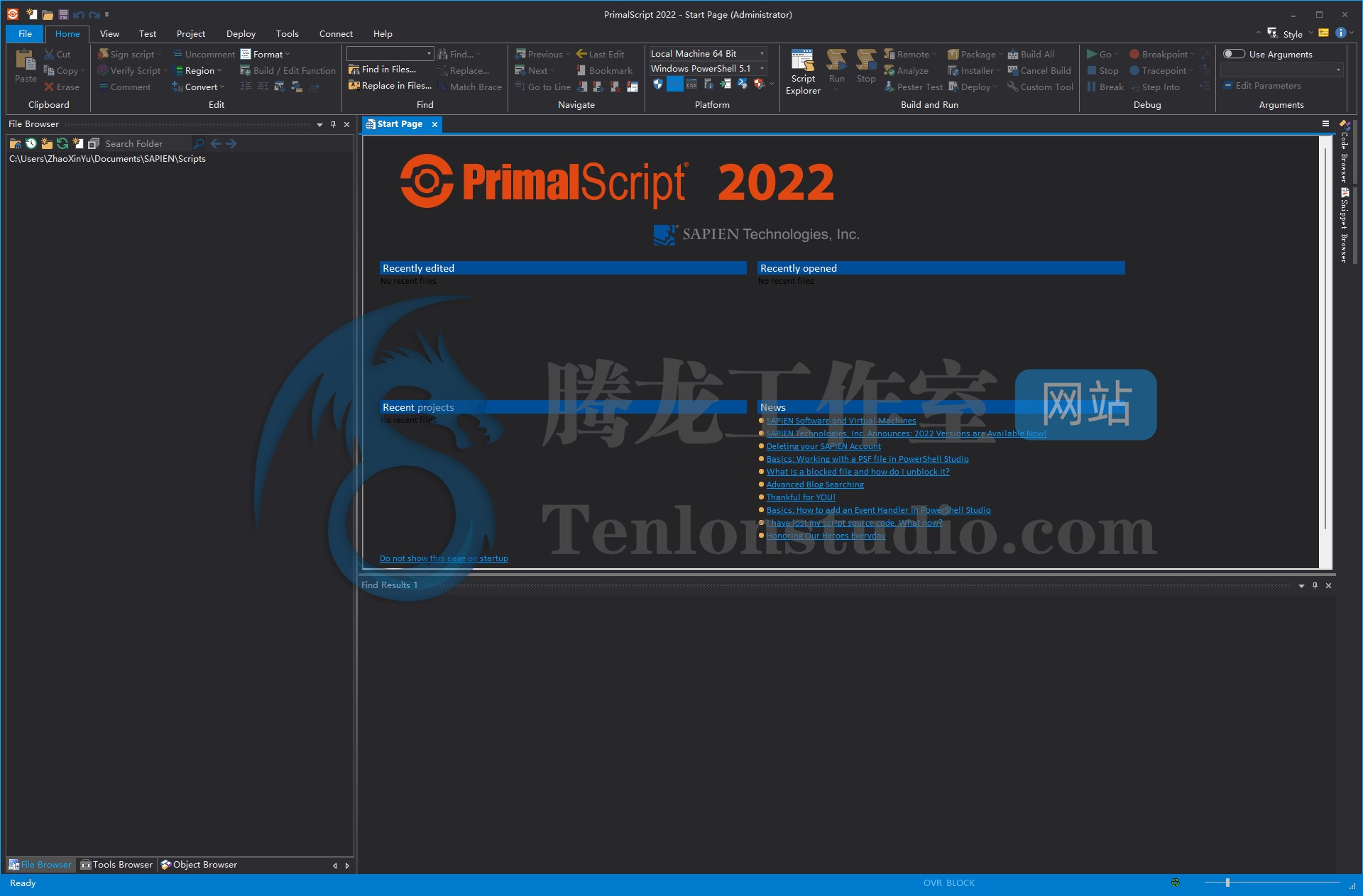 Web开发通用集成开发环境 SAPIEN PrimalScript 2022 v8.0.158 破解版插图 Web开发通用集成开发环境 SAPIEN PrimalScript 2022 v8.0.158 破解版插图