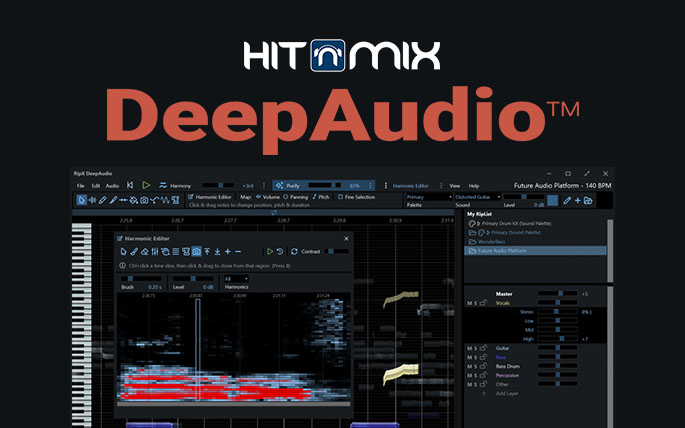 音频后期处理软件 Hit’n’Mix RipX DeepAudio v5.2.6 破解版