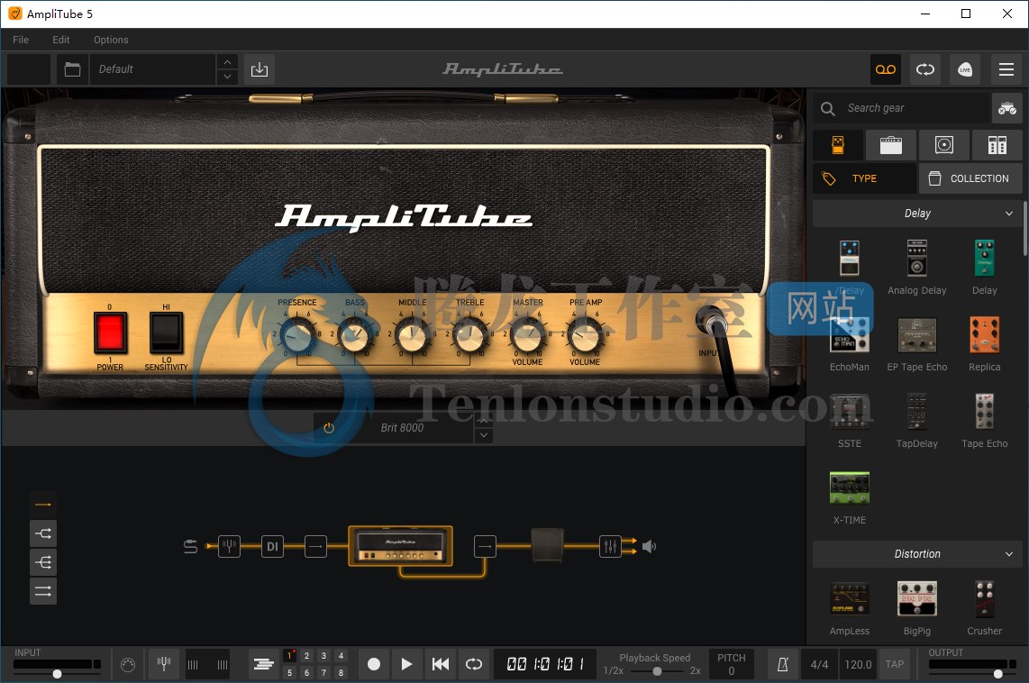 电吉他贝斯效果器软件 IK Multimedia AmpliTube 5 Complete v5.7.1 R2R破解版插图 电吉他贝斯效果器软件 IK Multimedia AmpliTube 5 Complete v5.7.1 R2R破解版插图