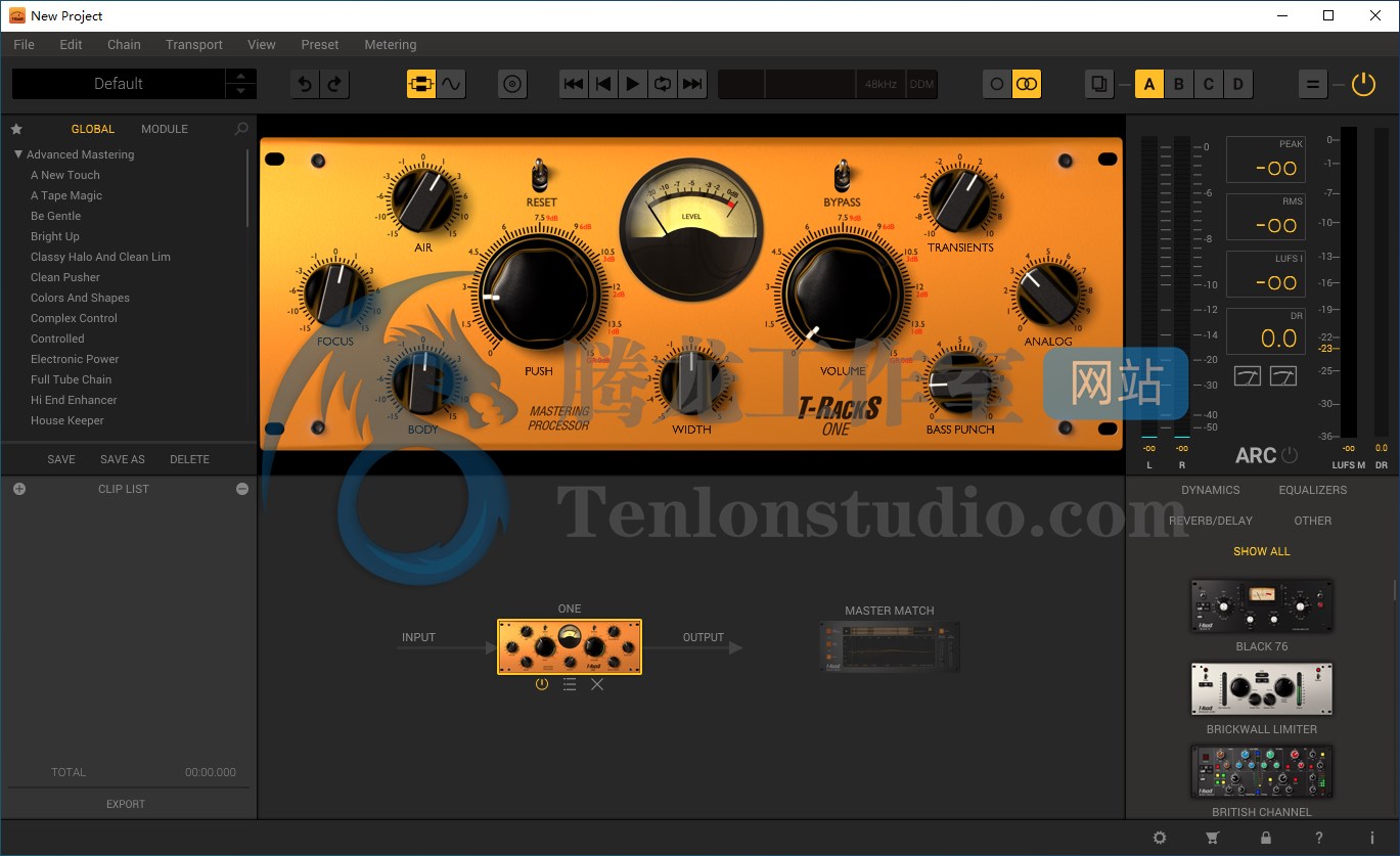 混音和母带处理工具 IK Multimedia T-RackS 5 Complete v5.10.3 破解版插图 混音和母带处理工具 IK Multimedia T-RackS 5 Complete v5.10.3 破解版插图