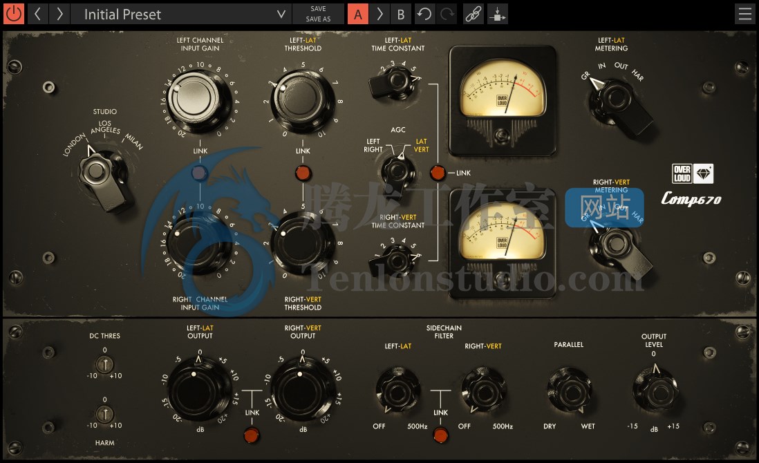 音频电子管压缩限制器插件 Overloud Gem Comp670 v1.1.6 破解版插图 音频电子管压缩限制器插件 Overloud Gem Comp670 v1.1.6 破解版插图
