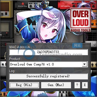 音频处理插件FET压缩限幅器 Overloud Gem Comp76 v2.0.8插图1 音频处理插件FET压缩限幅器 Overloud Gem Comp76 v2.0.8插图1