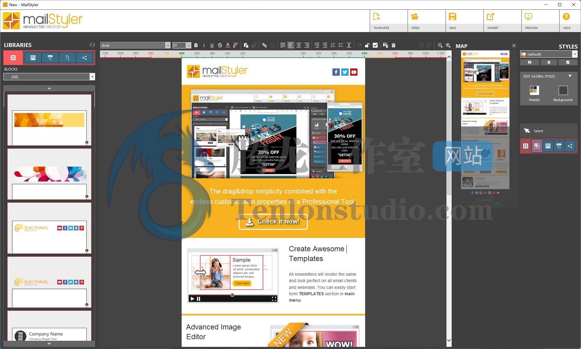 html电子邮件模板制作软件mailstylernewslettercreatorprov2220221