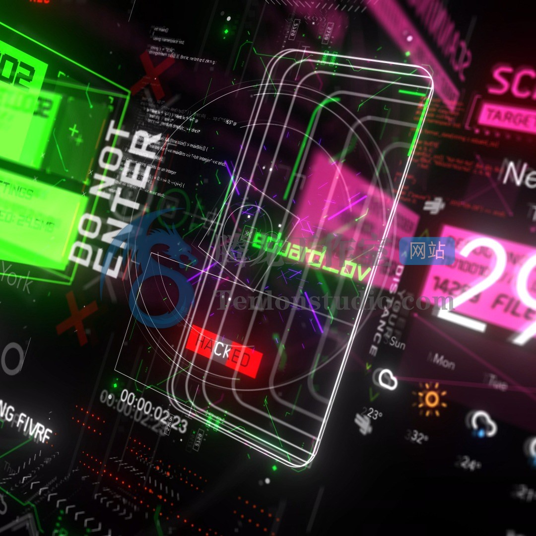 Eduardov 100 Hud Elements Pack vol.1 – 100个具有科技感的HUD视频素材插图2 Eduardov 100 Hud Elements Pack vol.1 – 100个具有科技感的HUD视频素材插图2