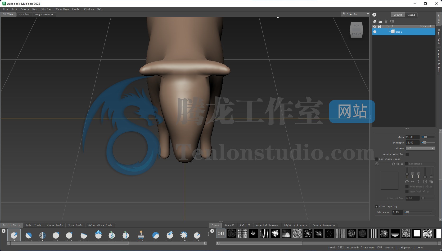 3D雕刻建模软件 Autodesk Mudbox 2023 破解版插图 3D雕刻建模软件 Autodesk Mudbox 2023 破解版插图