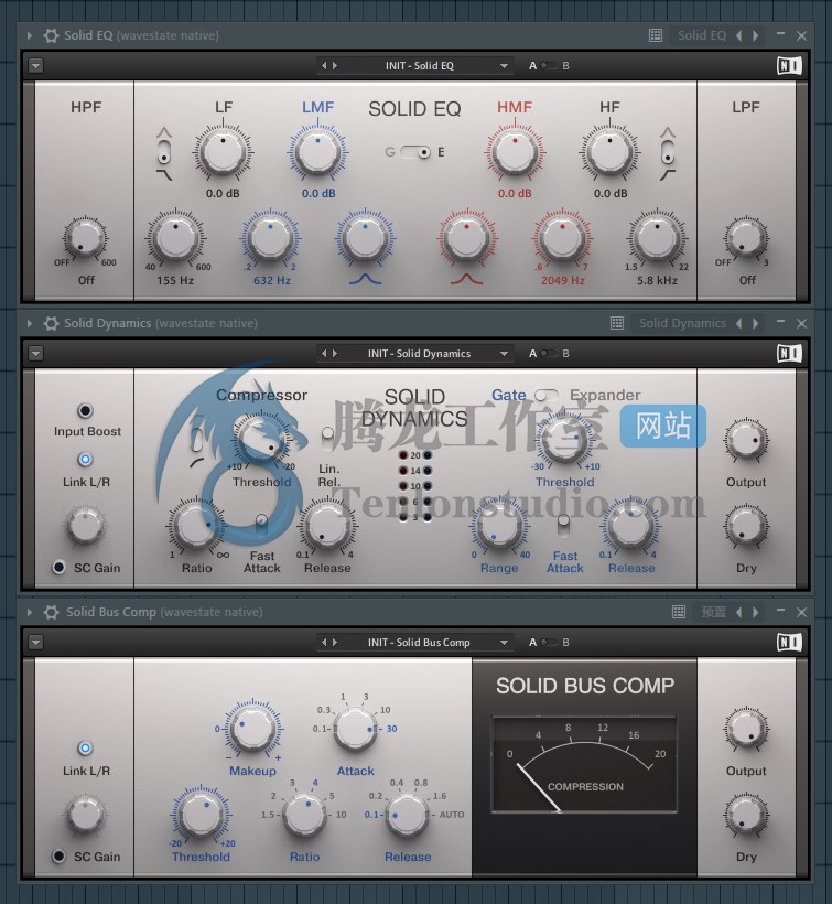 音频效果器插件包 Native Instruments Effects Solid Mix Series v1.4.4 破解版插图 音频效果器插件包 Native Instruments Effects Solid Mix Series v1.4.4 破解版插图
