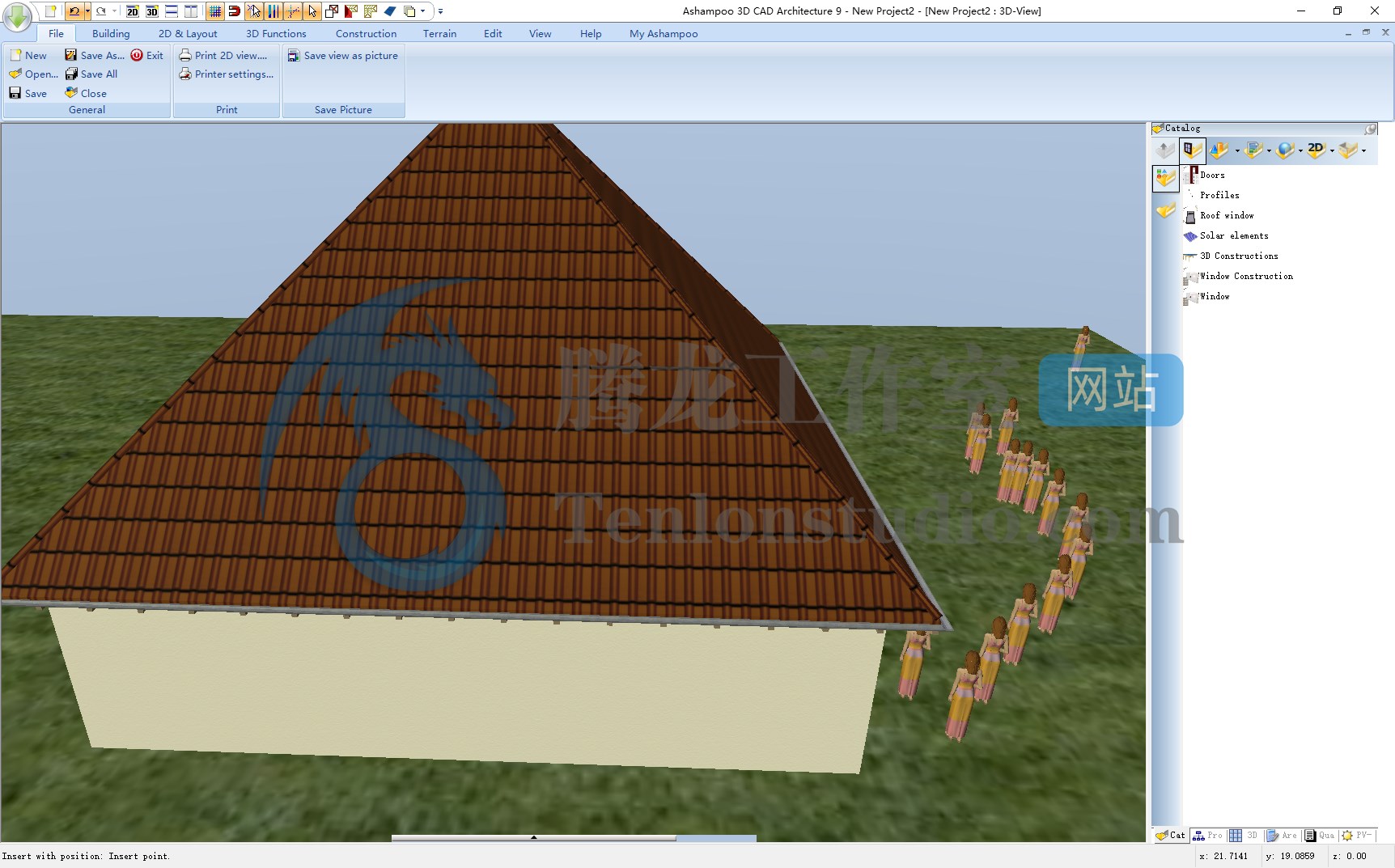 阿香婆室内设计工具 Ashampoo 3D CAD Architecture v9.0.0 破解版插图 阿香婆室内设计工具 Ashampoo 3D CAD Architecture v9.0.0 破解版插图