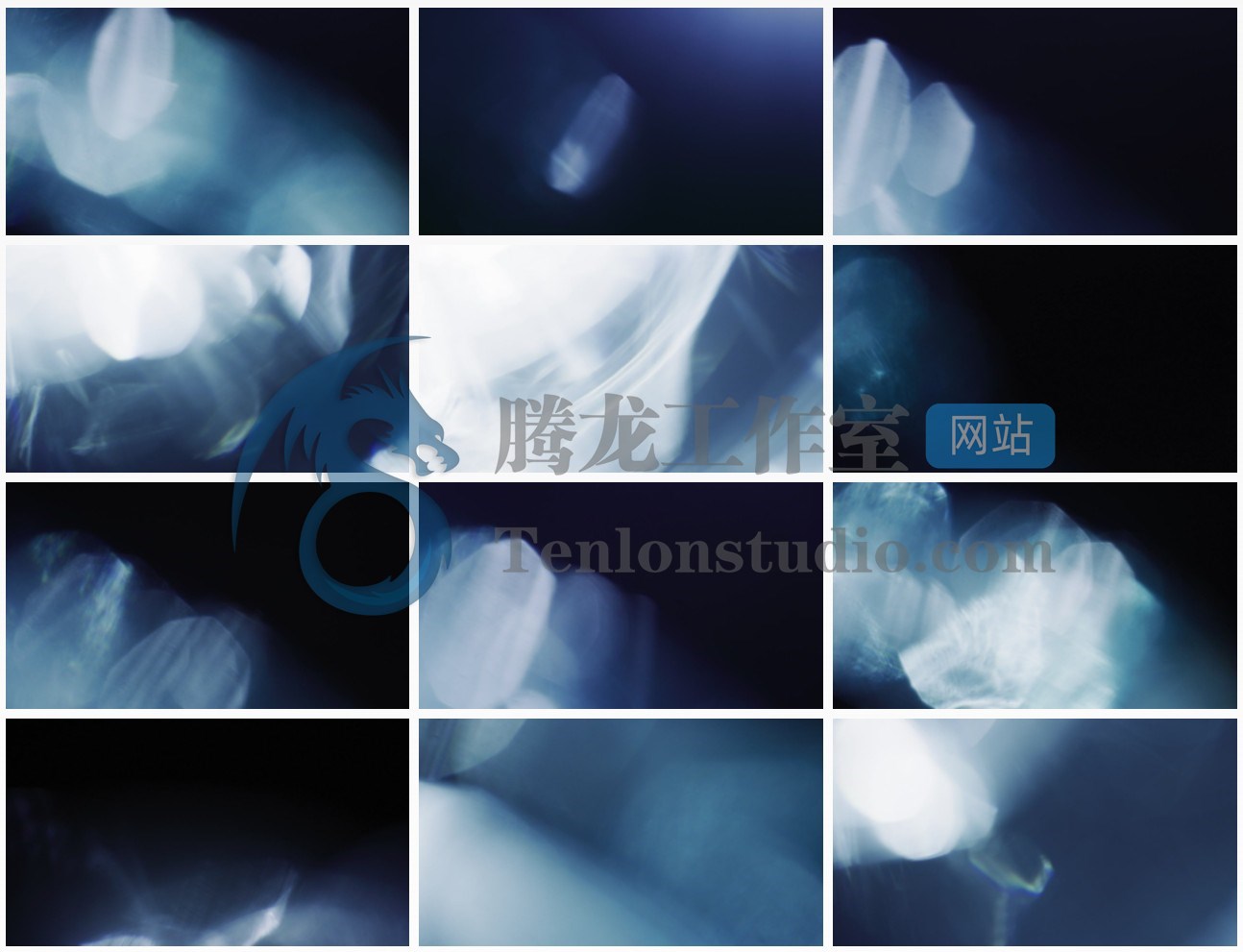 Lens Distortions Maven - 90个透明玻璃模糊光斑效果4K视频素材