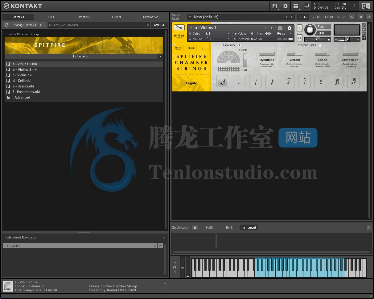 Spitfire Audio Spitfire Chamber Strings – Kontakt喷火交响弦乐器音色库插图