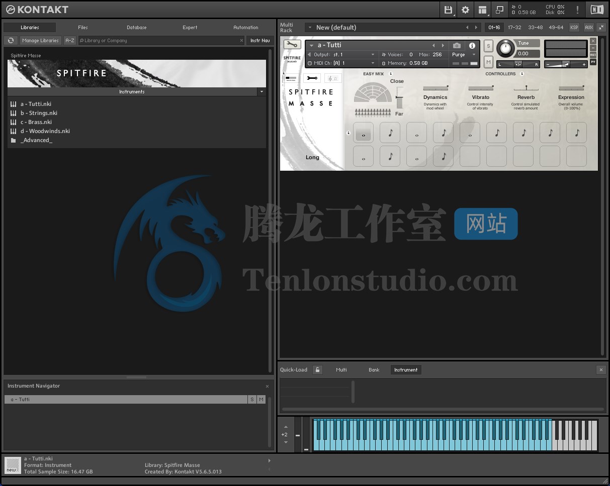 Spitfire Audio Masse – Kontakt交响管弦乐器音色库插图