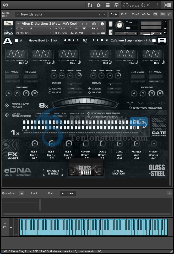 Spitfire Audio Glass And Steel – Kontakt玻璃金属瓷器打击乐音色库插图
