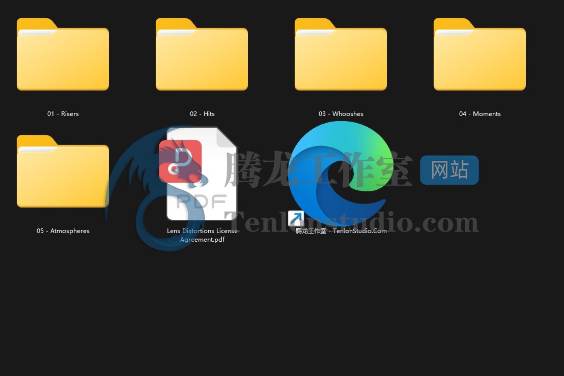 Lens Distortions Anticipation SFX -低调沉稳的游戏影视音效包插图