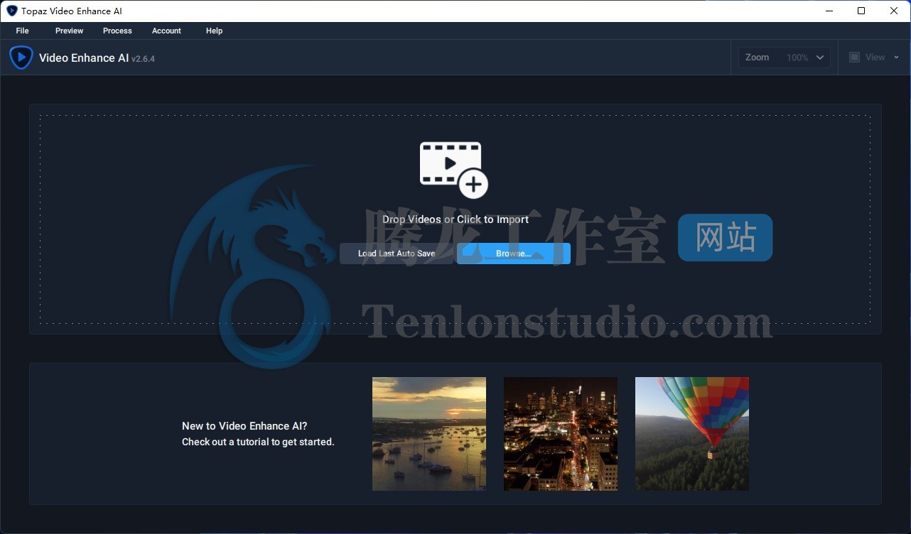 黄玉AI视频无损放大软件 Topaz Video Enhance AI v2.6.4 便携版插图