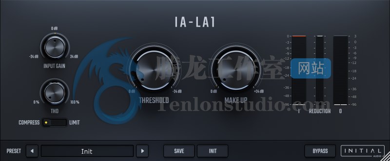 音频压缩器插件 Initial Audio IA-LA1 Compressor v1.3.0插图