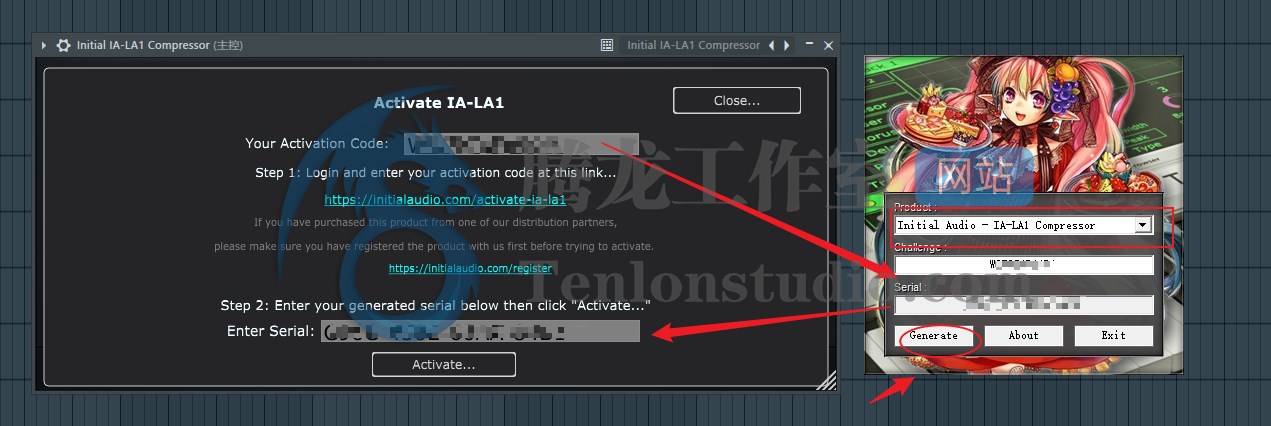 音频压缩器插件 Initial Audio IA-LA1 Compressor v1.3.0插图1