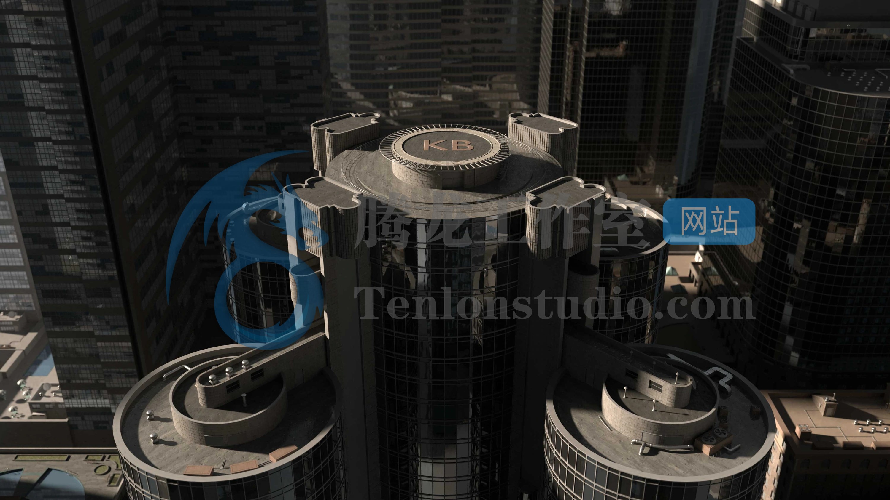 KitBash3D Los Angeles 美国洛杉矶城市建筑场景3D模型插图2 KitBash3D Los Angeles 美国洛杉矶城市建筑场景3D模型插图2