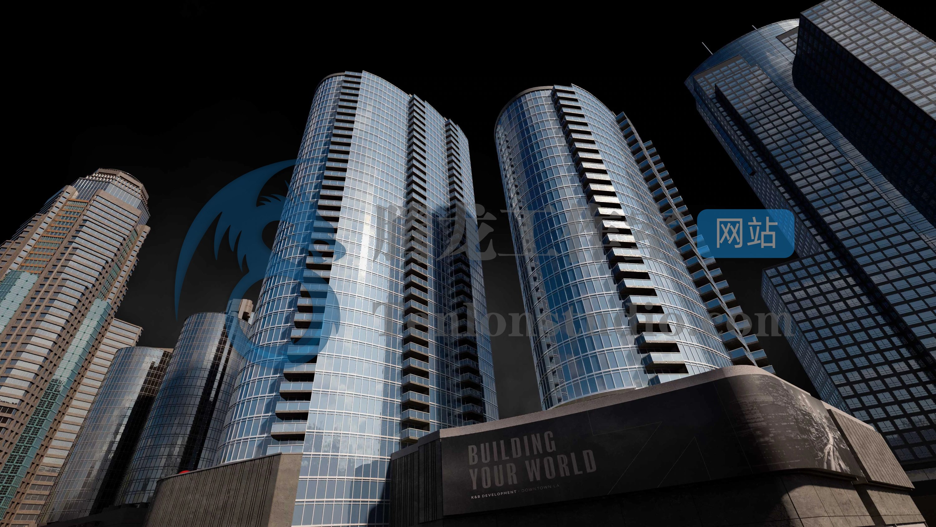 KitBash3D Los Angeles 美国洛杉矶城市建筑场景3D模型插图1 KitBash3D Los Angeles 美国洛杉矶城市建筑场景3D模型插图1